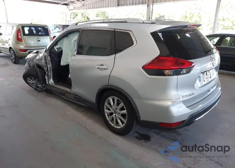 2017 Nissan Rogue Sv из США, поврежденный, VIN KNMAT2MT8HP524947